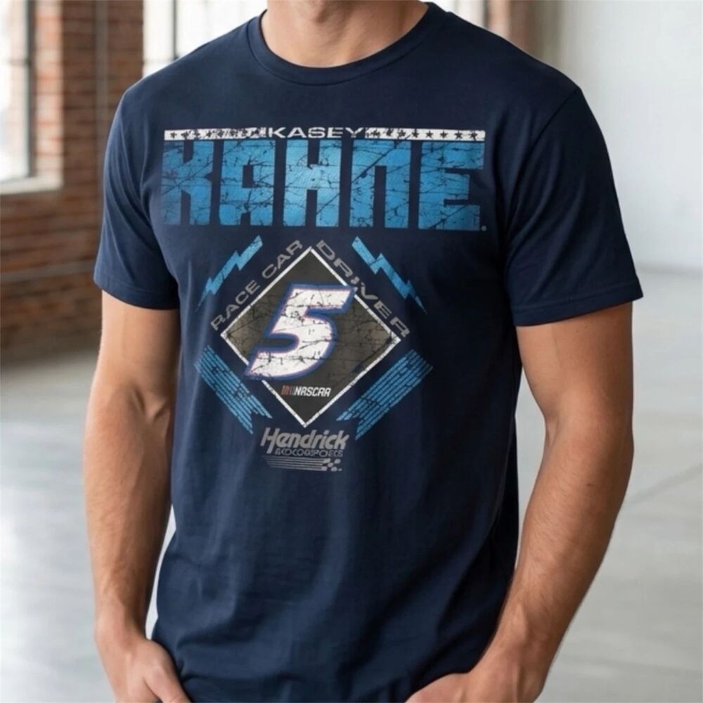 Kasey Kahne Nascar Shirt Mens Extra Large #5 Hendrick Motorsports Blue Vintage